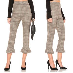 BB Dakota New Wave Pant Brown Plaid